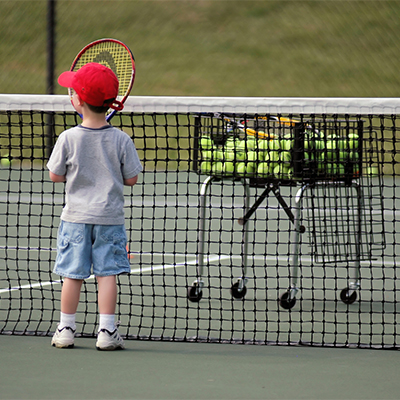 Petit tennis - Enfant 3 à 4 ans - 12 mètres - 6 élèves - 1x1 heure/sem