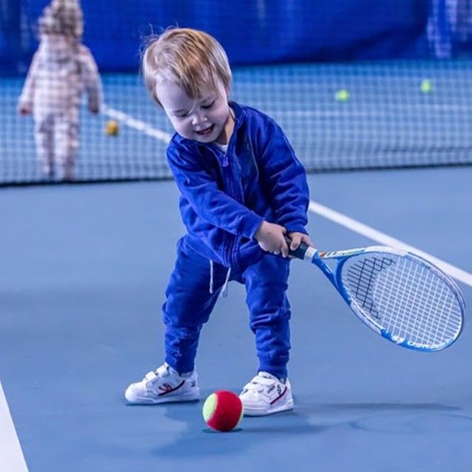 Terrain bleu - Petit tennis 8m - nés en 2018 et 2019